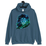 lion illustration elegant design hoodie by rocky apparels