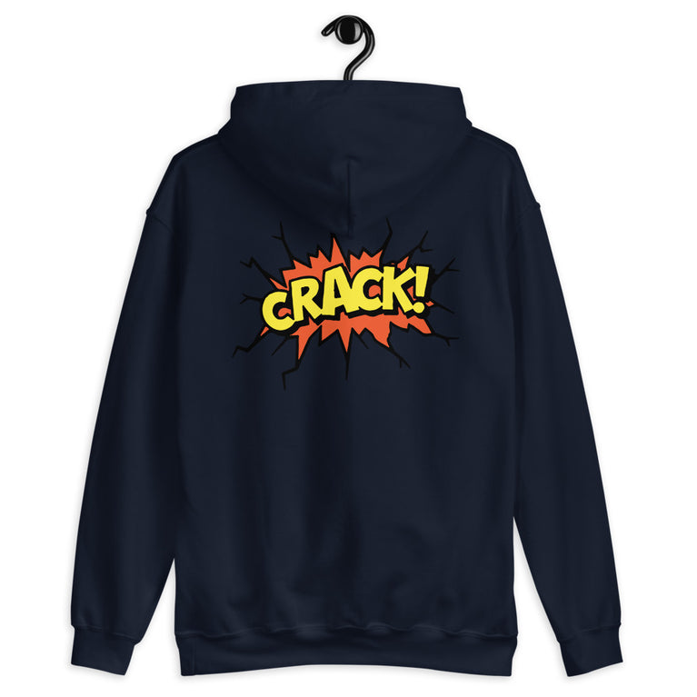 Crack Elegant Design Hoodie