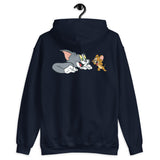 Crazy Tom and Jerry naughty Design Hoodie