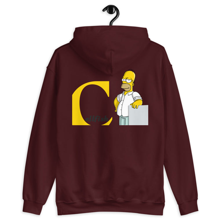 cellFish Eycatching design hoodie