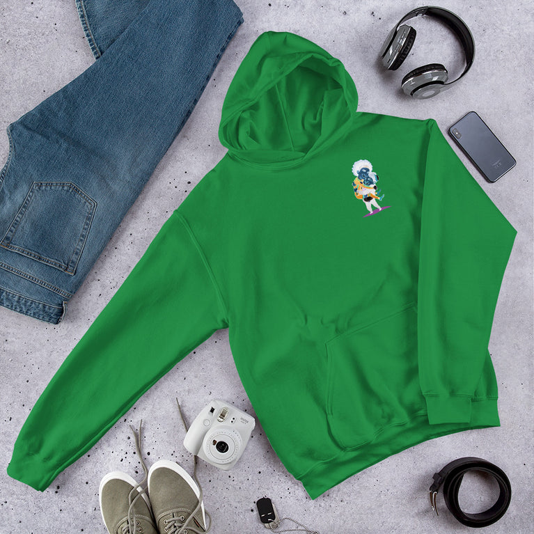 sports Cartoonist  Hoodie by rocky apparels