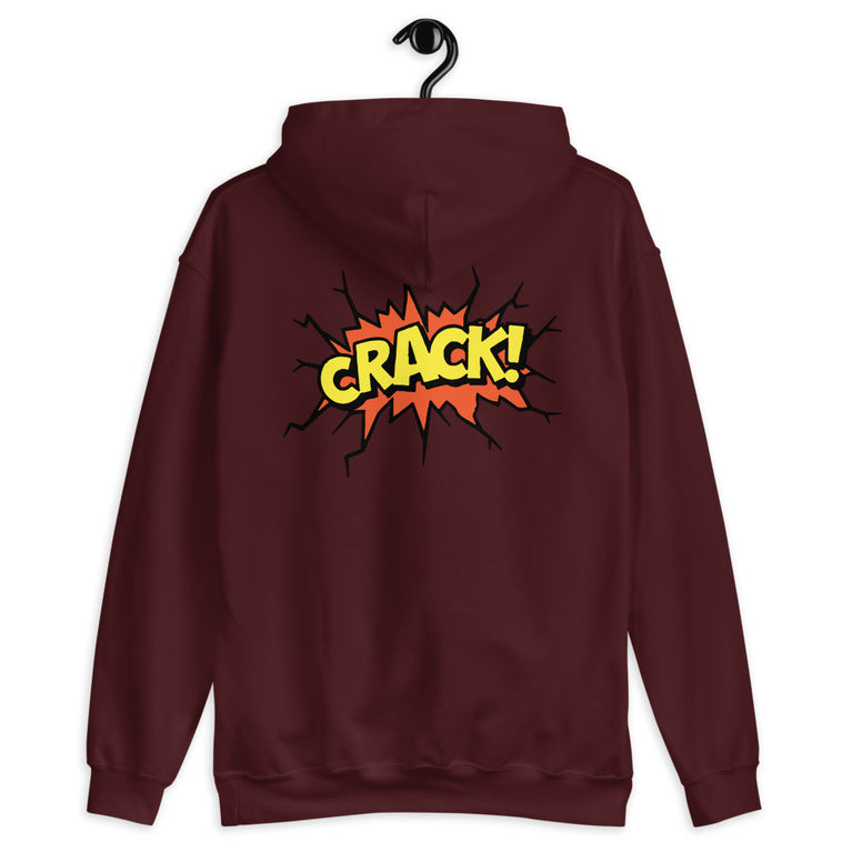 Crack Elegant Design Hoodie