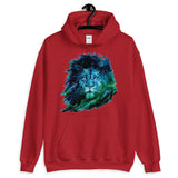 lion illustration elegant design hoodie by rocky apparels