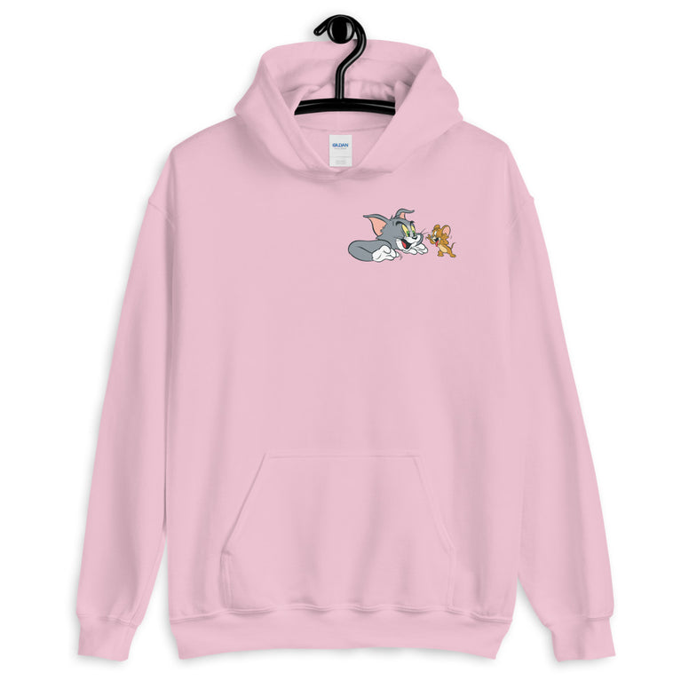 Crazy Tom and Jerry naughty Design Hoodie