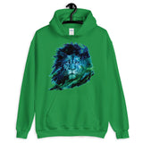 lion illustration elegant design hoodie by rocky apparels