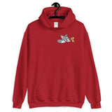 Crazy Tom and Jerry naughty Design Hoodie