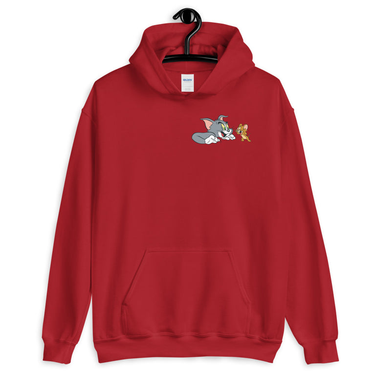 Crazy Tom and Jerry naughty Design Hoodie