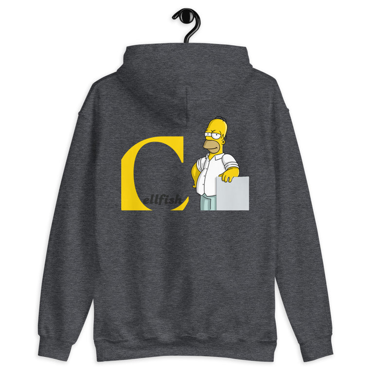 cellFish Eycatching design hoodie