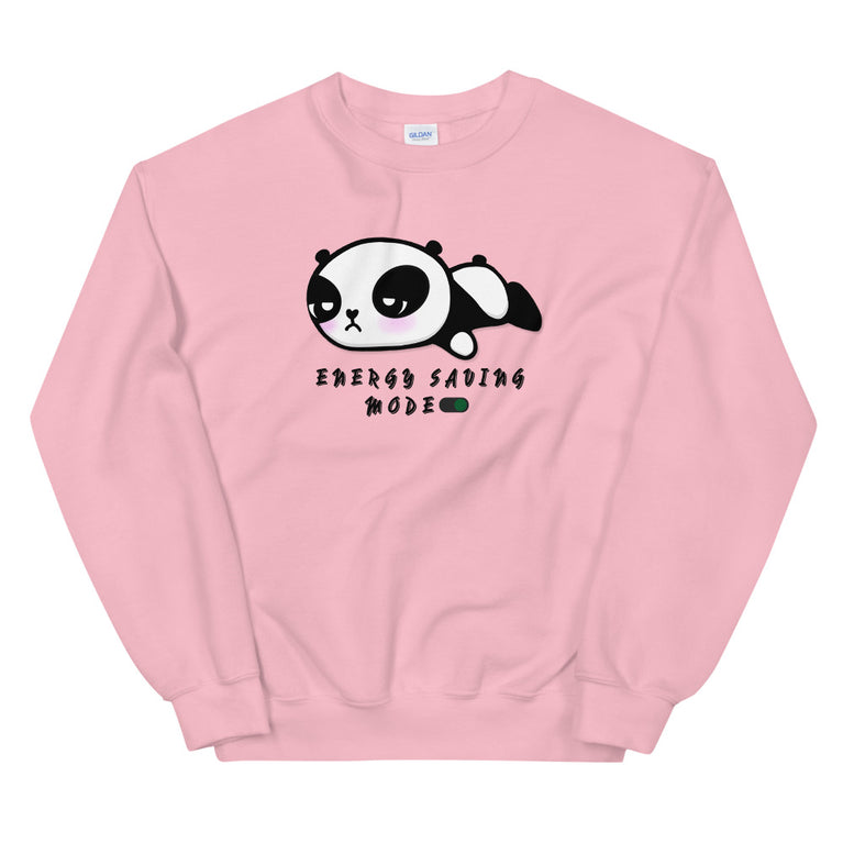 cute panda in energy saving mode Sweatshirt