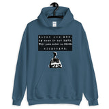 funny poem elegant Hoodie by rocky apparels