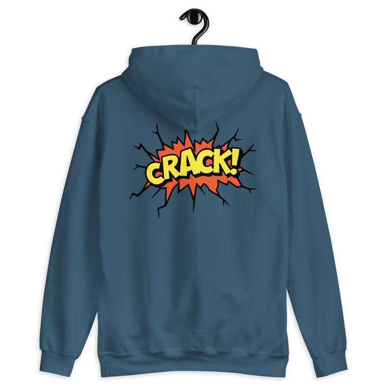 Crack Elegant Design Hoodie