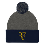 roger federer premium Pom-Pom Beanie by rocky apparels
