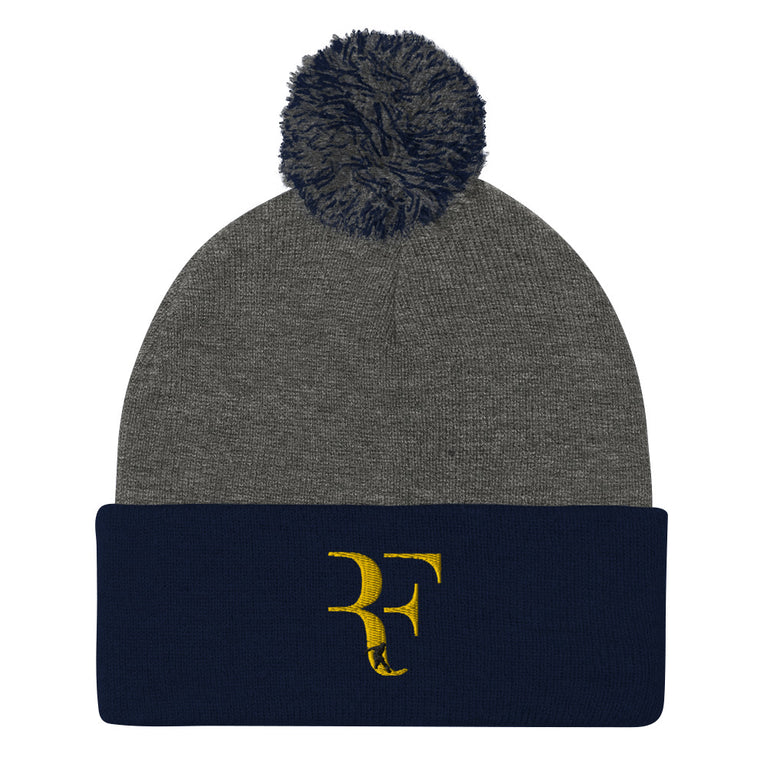 roger federer premium Pom-Pom Beanie by rocky apparels