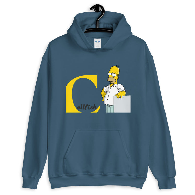 cellFish Eycatching design hoodie