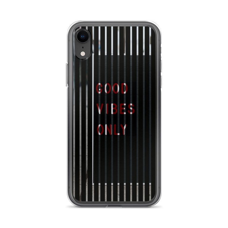 good vibes only premium quality iPhone Case