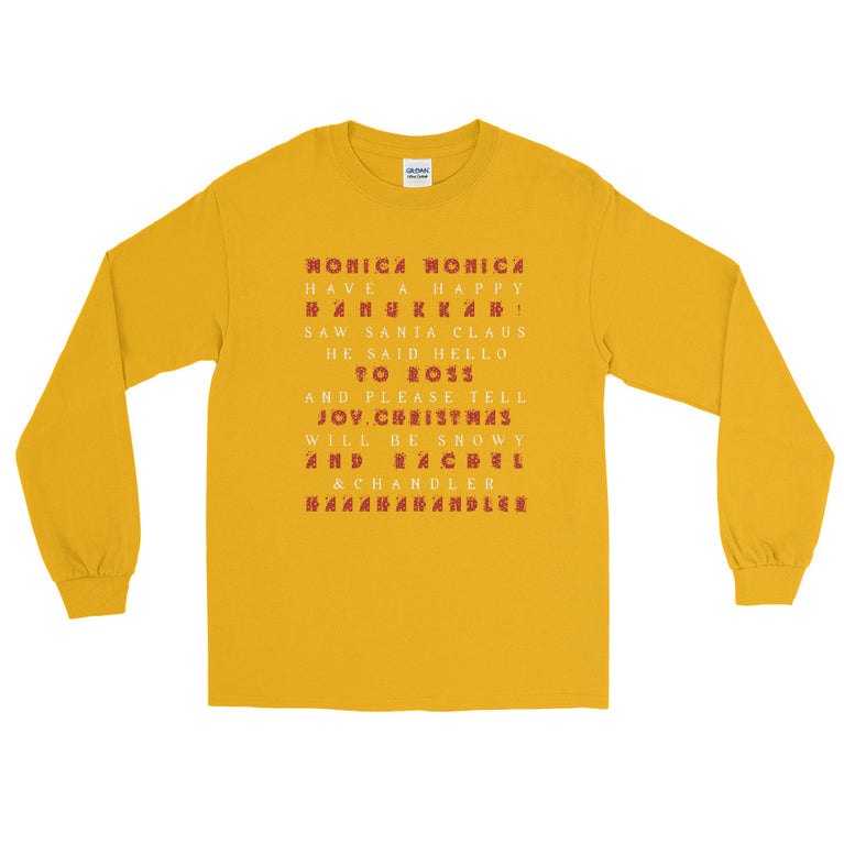 Christmas Men’s Long Sleeve Shirt by rocky apparels