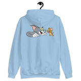 Crazy Tom and Jerry naughty Design Hoodie