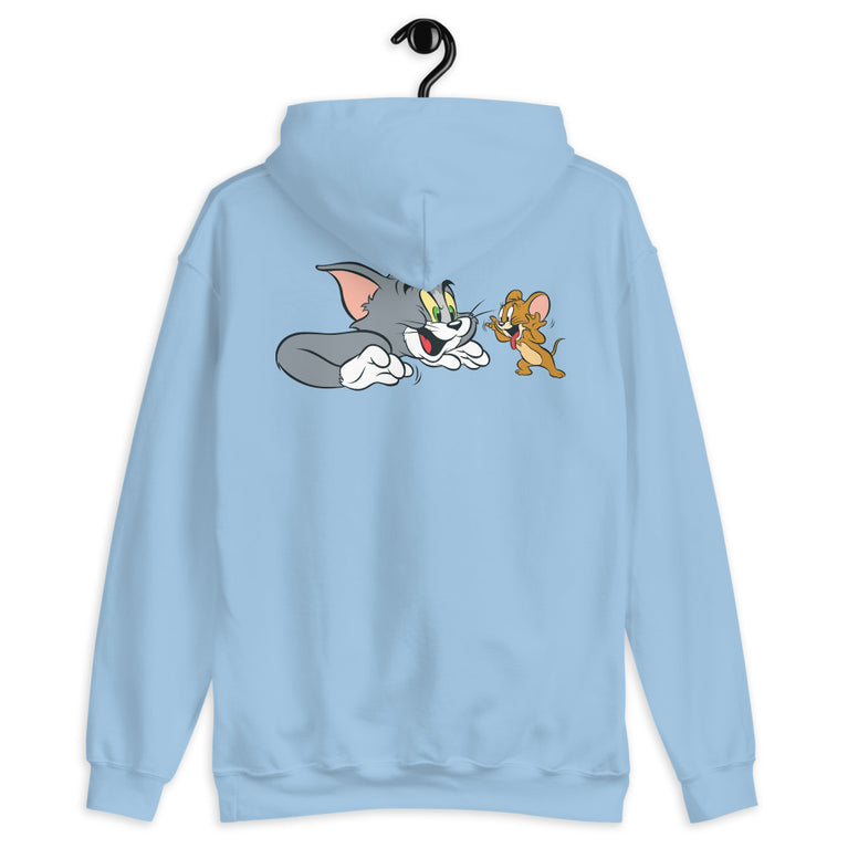 Crazy Tom and Jerry naughty Design Hoodie
