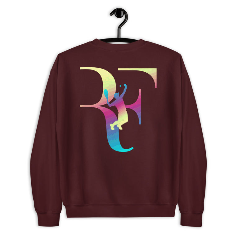 elegant roger federer sports Sweatshirt by rock apparels
