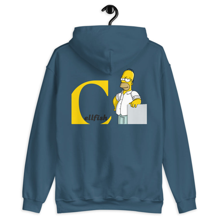cellFish Eycatching design hoodie