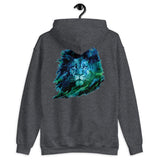 lion illustration elegant design hoodie by rocky apparels
