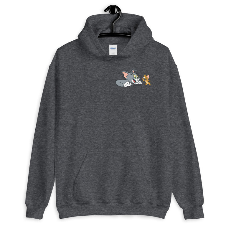 Crazy Tom and Jerry naughty Design Hoodie
