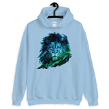 lion illustration elegant design hoodie by rocky apparels