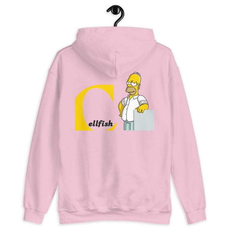 cellFish Eycatching design hoodie