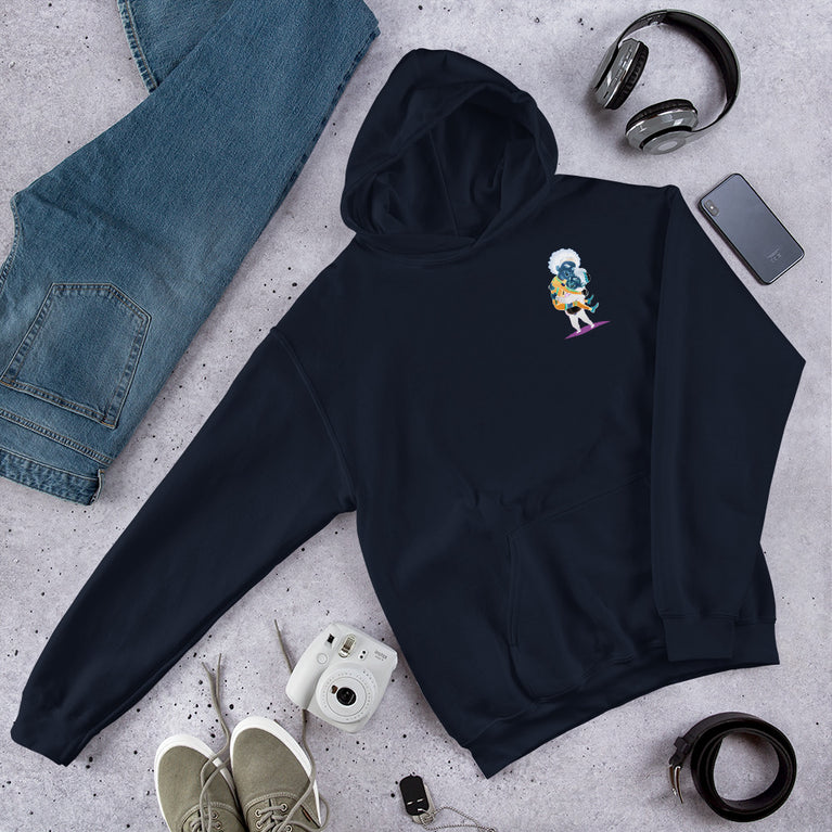 sports Cartoonist  Hoodie by rocky apparels