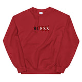 Blessed Text print premium Sweatshirt by rocky apparels
