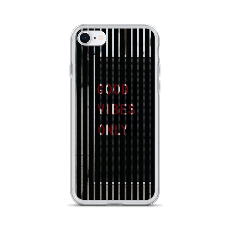 good vibes only premium quality iPhone Case
