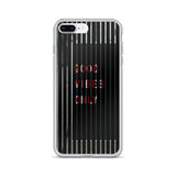 good vibes only premium quality iPhone Case