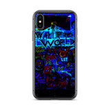wall free world unique designed iPhone Case