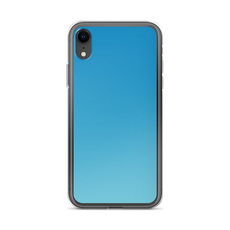 elegant blue colored iPhone Case