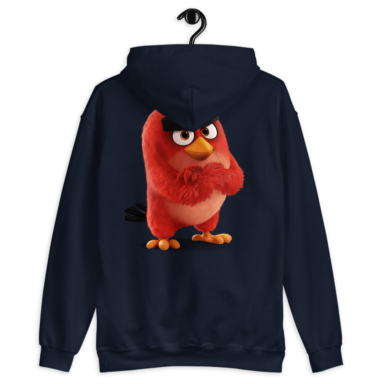Angry Bird In action Elegant Hoodie Design
