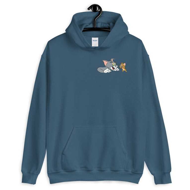 Crazy Tom and Jerry naughty Design Hoodie