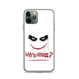why so serious premium quality iPhone Case