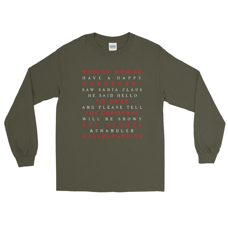 Christmas Men’s Long Sleeve Shirt by rocky apparels