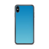 elegant blue colored iPhone Case