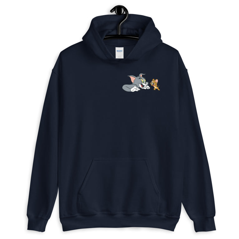 Crazy Tom and Jerry naughty Design Hoodie