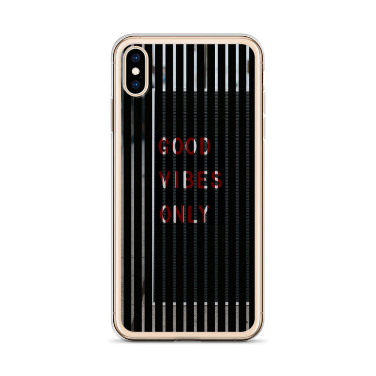 good vibes only premium quality iPhone Case