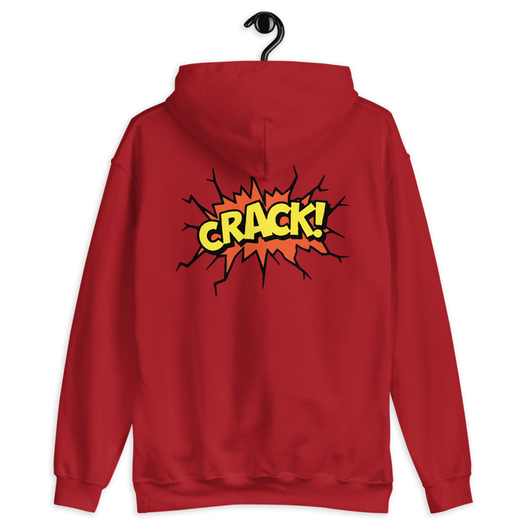 Crack Elegant Design Hoodie