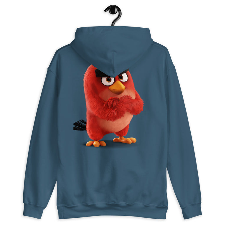 Angry Bird In action Elegant Hoodie Design