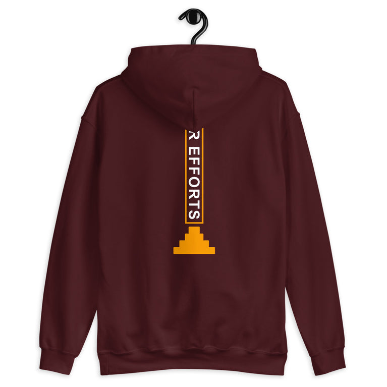 Elegant Hoodie with the Showing Your Efforts Beautiful Design