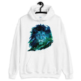 lion illustration elegant design hoodie by rocky apparels