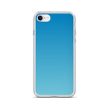 elegant blue colored iPhone Case