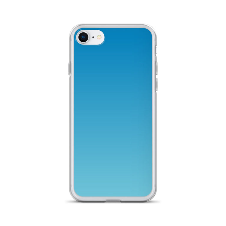 elegant blue colored iPhone Case