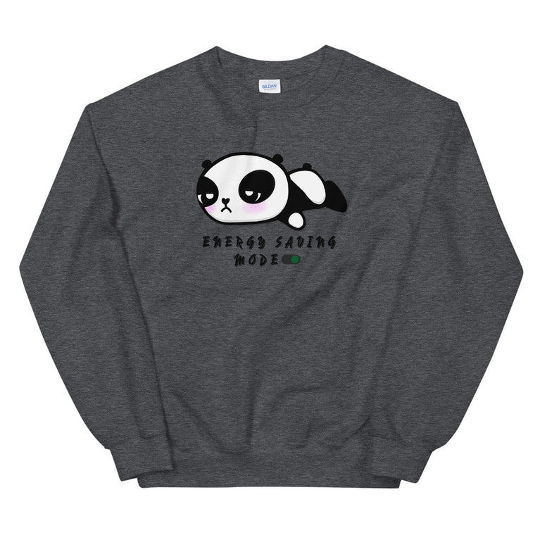 cute panda in energy saving mode Sweatshirt