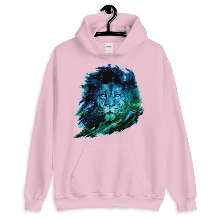 lion illustration elegant design hoodie by rocky apparels