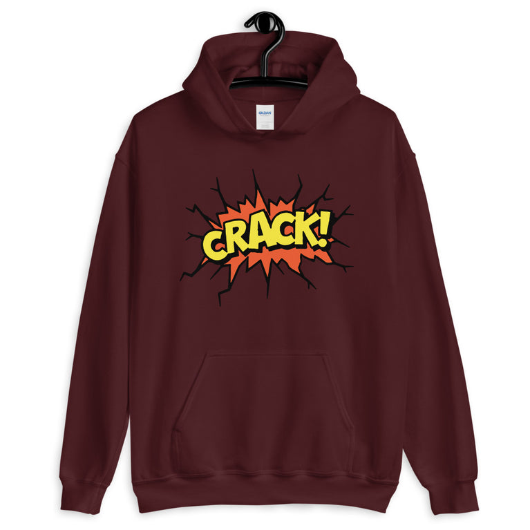 Crack Elegant Design Hoodie